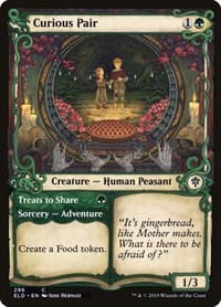 Curious Pair (Showcase) - Throne of Eldraine - Magic: The Gathering card