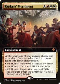 Outlaws' Merriment (Extended Art) - Throne of Eldraine - Magic: The Gathering card