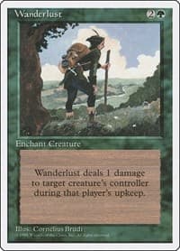 Wanderlust - Fourth Edition - Magic: The Gathering card