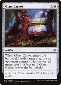Glass Casket - Throne of Eldraine - Magic: The Gathering card