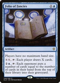 Folio of Fancies - Throne of Eldraine - Magic: The Gathering card