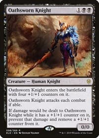 Oathsworn Knight - Throne of Eldraine - Magic: The Gathering card