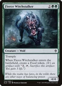 Fierce Witchstalker - Throne of Eldraine - Magic: The Gathering card