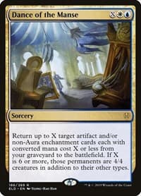 Dance of the Manse - Throne of Eldraine - Magic: The Gathering card