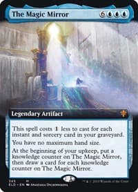 The Magic Mirror (Extended Art) - Throne of Eldraine - Magic: The Gathering card