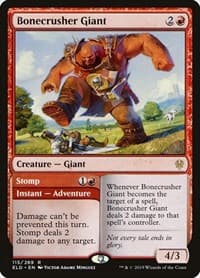 Bonecrusher Giant - Throne of Eldraine - Magic: The Gathering card
