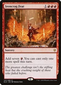 Irencrag Feat - Throne of Eldraine - Magic: The Gathering card