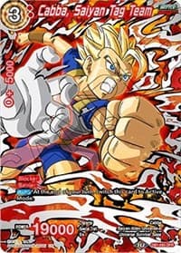 Cabba, Saiyan Tag Team - Draft Box 04 - Dragon Brawl - Dragon Ball Super: Masters card