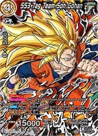 SS3 Tag Team Son Gohan - Draft Box 04 - Dragon Brawl - Dragon Ball Super: Masters card