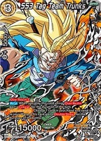 SS3 Tag Team Trunks - Draft Box 04 - Dragon Brawl - Dragon Ball Super: Masters card