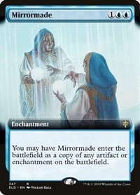 Mirrormade (Extended Art) - Throne of Eldraine - Magic: The Gathering card