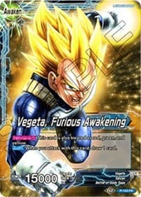 Vegeta // Vegeta, Furious Awakening (Draft Box 04 Tournament) - Promotion Cards - Dragon Ball Super: Masters card