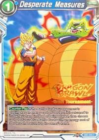 Desperate Measures (Dragon Brawl Draft Tournament Gold Stamped) - Promotion Cards - Dragon Ball Super: Masters card