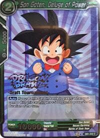 Son Goten, Deluge of Power (Dragon Brawl Draft Tournament Gold Stamped) - Promotion Cards - Dragon Ball Super: Masters card