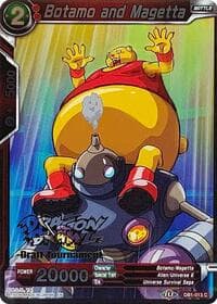 Botamo and Magetta (Dragon Brawl Draft Tournament Gold Stamped) - Promotion Cards - Dragon Ball Super: Masters card