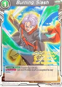 Burning Slash (Dragon Brawl Draft Tournament Gold Stamped) - Promotion Cards - Dragon Ball Super: Masters card