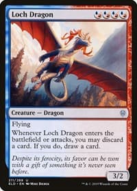 Loch Dragon - Throne of Eldraine - Magic: The Gathering card