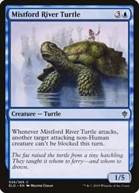 Mistford River Turtle - Throne of Eldraine - Magic: The Gathering card