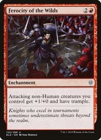 Ferocity of the Wilds - Throne of Eldraine - Magic: The Gathering card