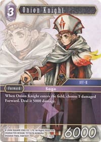 Onion Knight (Sage) - 1-125R - Deck Exclusive Cards - Final Fantasy TCG card
