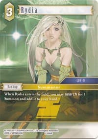 Rydia - 3-096R - Deck Exclusive Cards - Final Fantasy TCG card