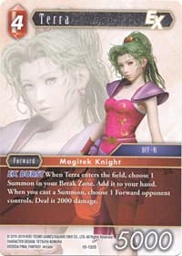 Terra EX (Starter) - Opus X - Final Fantasy TCG card