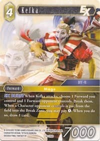 Kefka EX (Starter) - Opus X - Final Fantasy TCG card