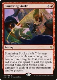 Sundering Stroke - Throne of Eldraine - Magic: The Gathering card
