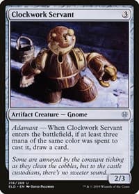 Clockwork Servant - Throne of Eldraine - Magic: The Gathering card