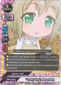 "Go My Way", Moca Aoba - BanG Dream! Girls Band Party! PICO - Future Card BuddyFight card