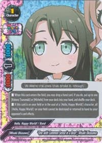 "One with Common Sense in a Bear", Misaki Okusawa - BanG Dream! Girls Band Party! PICO - Future Card BuddyFight card