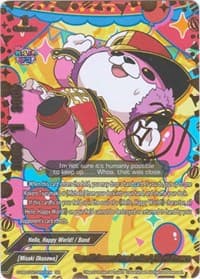 "One with Common Sense in a Bear", Misaki Okusawa (SR) - BanG Dream! Girls Band Party! PICO - Future Card BuddyFight card