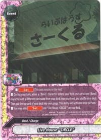 Live House "CiRCLE - BanG Dream! Girls Band Party! PICO - Future Card BuddyFight card