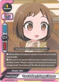 "Great Oridinary", Tsugumi Hazawa - BanG Dream! Girls Band Party! PICO - Future Card BuddyFight card
