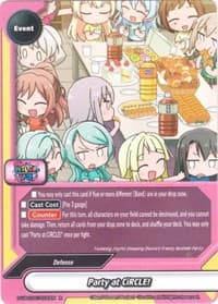 Party at CiRCLE! - BanG Dream! Girls Band Party! PICO - Future Card BuddyFight card