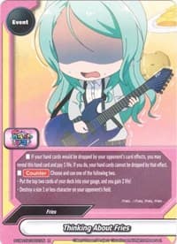 Thinking About Fries - BanG Dream! Girls Band Party! PICO - Future Card BuddyFight card