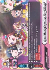 Up and Coming Superstars, "Poppin'Party" - BanG Dream! Girls Band Party! PICO - Future Card BuddyFight card