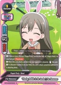 "Chasing Rabbits in the Garden", Tae Hanazono - BanG Dream! Girls Band Party! PICO - Future Card BuddyFight card
