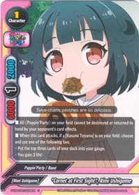 "Cornet at First Sight", Rimi Ushigome - BanG Dream! Girls Band Party! PICO - Future Card BuddyFight card