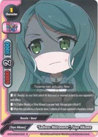 "Sadness Metronome", Sayo Hikawa - BanG Dream! Girls Band Party! PICO - Future Card BuddyFight card