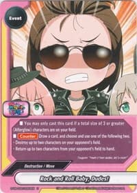 Rock and Roll Baby, Dudes! - BanG Dream! Girls Band Party! PICO - Future Card BuddyFight card