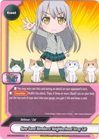 New band Members! Neighborhood Stray Cat - BanG Dream! Girls Band Party! PICO - Future Card BuddyFight card