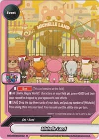 Michelle Land - BanG Dream! Girls Band Party! PICO - Future Card BuddyFight card