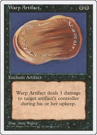 Warp Artifact - Fourth Edition - Magic: The Gathering card