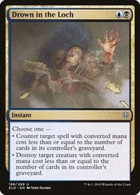 Drown in the Loch - Throne of Eldraine - Magic: The Gathering card