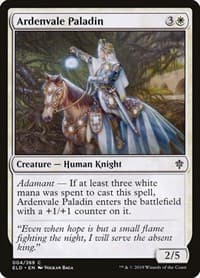 Ardenvale Paladin - Throne of Eldraine - Magic: The Gathering card