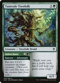 Tuinvale Treefolk - Throne of Eldraine - Magic: The Gathering card
