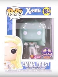 X-Men: Emma Frost (Bobble-Head) (Limited Edition) (ComicFest) - Pop! Vinyl - Funko card