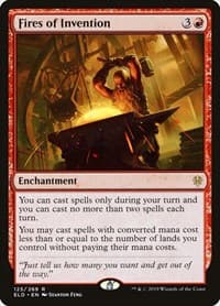 Fires of Invention - Throne of Eldraine - Magic: The Gathering card