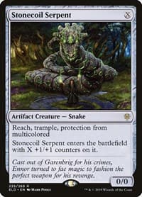 Stonecoil Serpent - Throne of Eldraine - Magic: The Gathering card